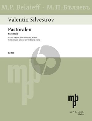 Silvestrov Pastorals for Violin and Piano (9 movements attacca)