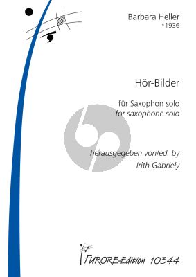 Heller Hörbilder - Sound Pictures for Saxophone solo (Book with CD)