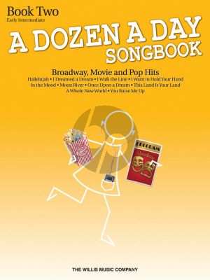 Album A Dozen a Day Songbook (Broadway-Movie and Pop Hits) Vol.2 Book Only (Early Intermediate Level) (Arranged by Carolyn Miller)