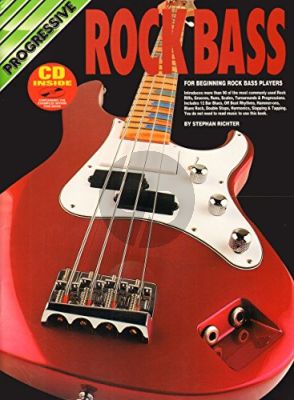 Richter Progressive Rock Bass Book with Cd (for Beginnging Rock Bass Player)