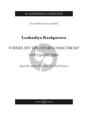 Kashperova Where do the stars come from? Legend for Soprano & Baritone soli, SSAA and Piano (Vocal Score)