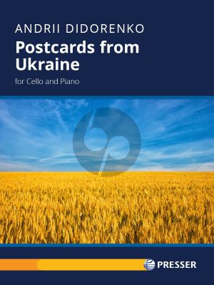 Didorenko Postcards from Ukraine for Cello and Piano