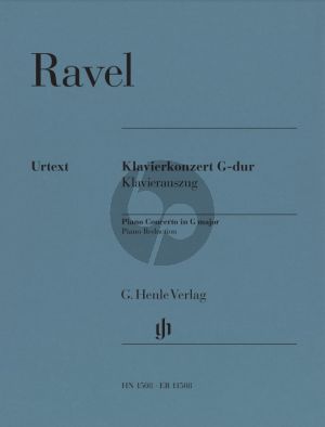 Ravel Klavierkonzert G-dur ausgabe fur 2 Klavieren
