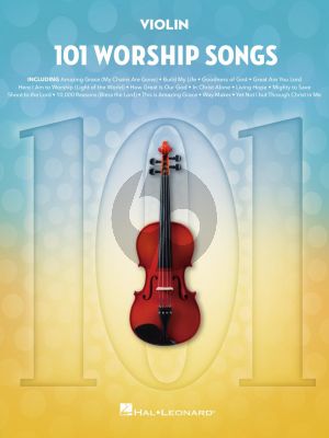 101 Worship Songs for Violin