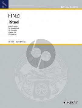 Finzi Ritual for Harpsichord (edited by Elisabeth Chojnacka)