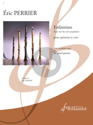 Album Enfantines Suite on Popular Tunes for Wood Quintet Score and Parts (arr. Eric Perrier)