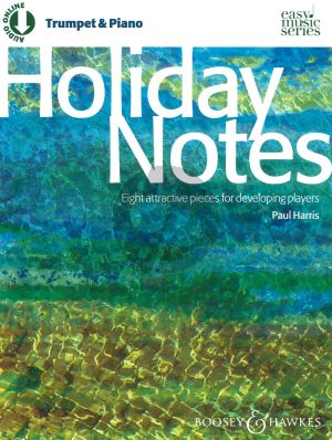 Harris Holiday Notes Trumpet and Piano with Audio Online (8 Attractive pieces for developing players)