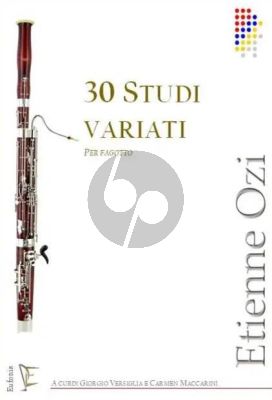 Ozi 30 Studi Variati Bassoon (Giorgio Versiglia and Carmen Maccarini)