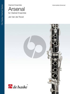 Roost Arsenal for Clarinet Ensemble (4 Clar. Bb and Bass Clarinet) (Score/Parts)