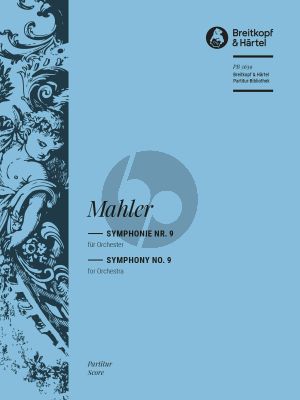 Mahler Symphonie No. 9 Orchester Partitur (herausgegeben von Christian Rudolf Riedel)