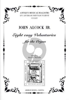 Alcock Eight easy Voluntaries for the Organ (edited by Maurizio Machella)
