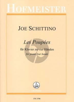 Schittino Les Poupées for Piano 4 Hands