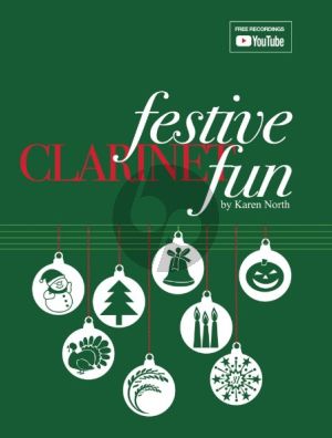 North Festive Clarinet Fun for 1 - 3 Clarinets (Playing Score) (Solos, duets & trios of festive music from around the world)