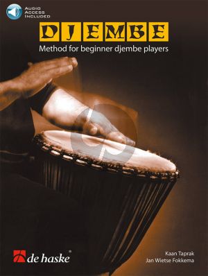 Taprak-Fokkema Djembe - Method for Beginner (english edition) (Book with Audio online)