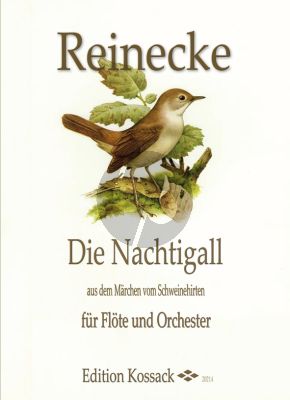 Reinecke Die Nachigall Flöte und Orchester (Part./Stimmen) (Henrik Wiese)