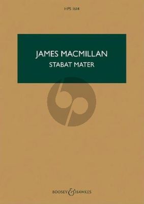 MacMillan Stabat Mater SATB and String Orchestra (Study Score)