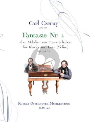 Czerny Fantasie Op. 339 No.2 Horn (oder Violine) und Klavier (über Melodien von Franz Schubert)