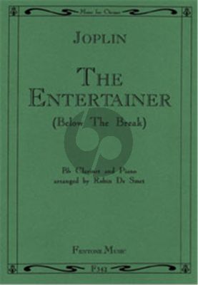 Joplin Entertainer for Clarinet and Piano (Arr. Robin de Smet)