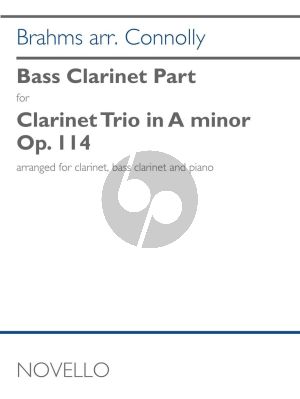 Brahms Clarinet Trio a-minor Op. 114 Bass Clarinet Part (arr. Justin Connolly)