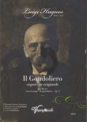 Hugues Il Gondoliero - Capriccio originale Op. 4 Flute and Piano (edited by Ugo Piovano)