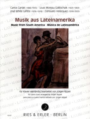 Album Musik aus Lateinamerika fur Klavier zu 4 Hande (Bearbeitet von Jurgen Appell)