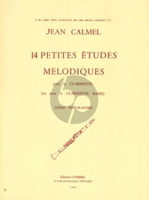 14 Petites Etudes Melodiques