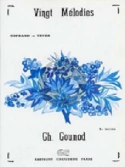 Gounod 20 Melodies Vol. 2 pour Sopran ou Tenor et Piano