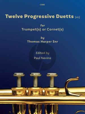 Harper Twelve Progressive Duets for Trumpets or Cornets (Edited by Paul Nevins) (Grades 7–8+)