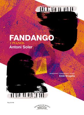 Soler Fandango R.146 for 2 Pianos (2 Scores) (transcr. Emili Brugalla)