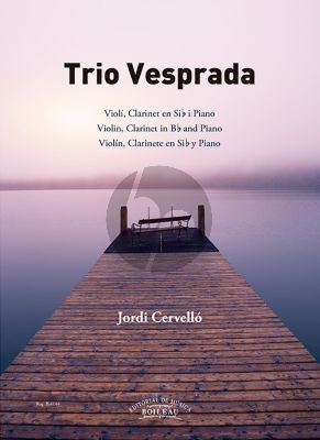 Cervello Trio Vesprada Violín, Clarinete en Sib y Piano (Score/Parts)