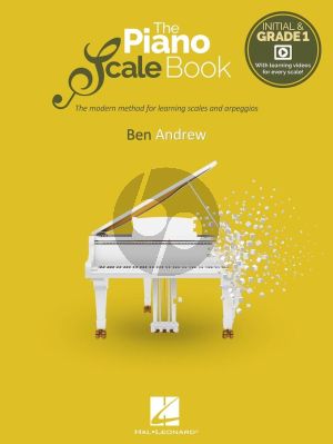 Andrew The Piano Scale Book Initial - Grade 1 (Book with Audio online)