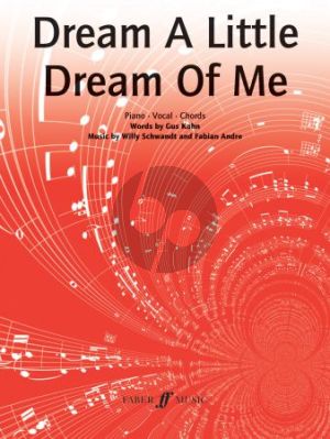 Dream a little Dream of Me Vocal-Piano and Chords