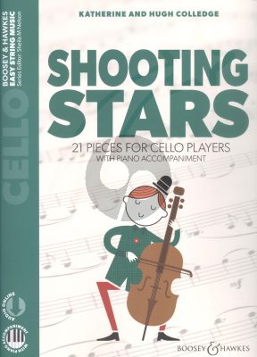 Colledge Shooting Stars Violoncello-Piano (21 Pieces) (Book with Audio online)