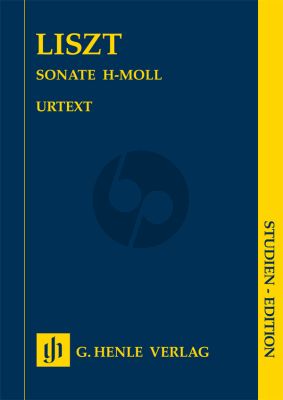 Liszt Sonata B-minor (Piano) (Study Score) (edited by Ernst Herttrich) (Henle-Urtext)