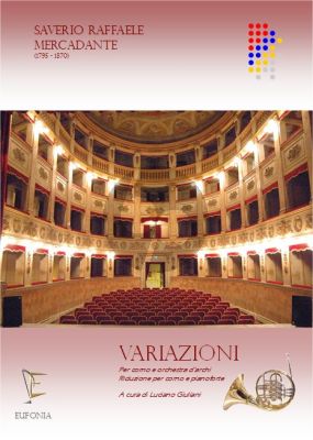 Mercadante Variazioni Horn and Orchestra (piano reduction) (edited by Luciano Giuliani)
