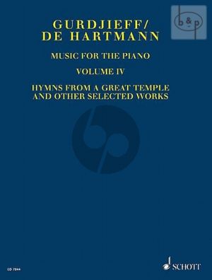 Musik for Piano Vol.4 Hymns from a Great Temple and other Selected Works