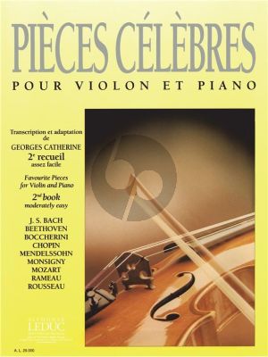 Pieces Celebres Vol. 2 Violon et Piano (Georges Catherine)