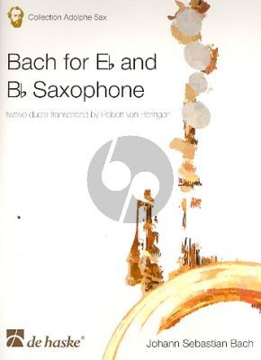 Bach Bach for Eb and Bb Saxophone (van Beringen)