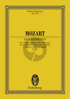 Divertimento No. 8 F major