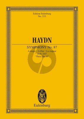 Symphony No. 87 A major