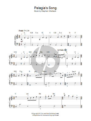 Pelagia's Song (Ricordo Ancor) (from Captain Corelli's Mandolin)