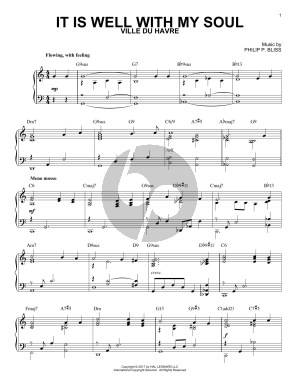 It Is Well With My Soul [Jazz version] (arr. Brent Edstrom)