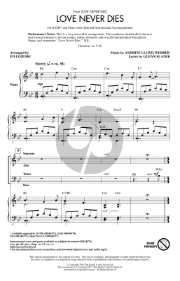 Love Never Dies (arr. Ed Lojeski)