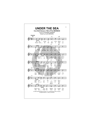 Under The Sea (from The Little Mermaid)