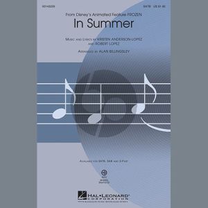 In Summer (from Frozen) (arr. Alan Billingsley)