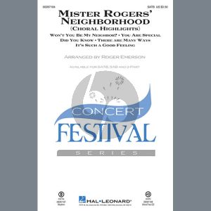 Mister Rogers' Neighborhood (Choral Highlights) (arr. Roger Emerson)