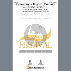 Songs Of A Disney Villain (Choral Medley)