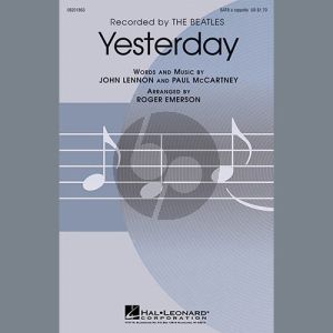 Yesterday (arr. Roger Emerson)