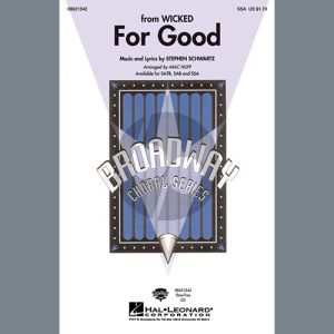 For Good (from Wicked) (arr. Mac Huff)