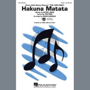 Hakuna Matata (from The Lion King) (arr. Roger Emerson)